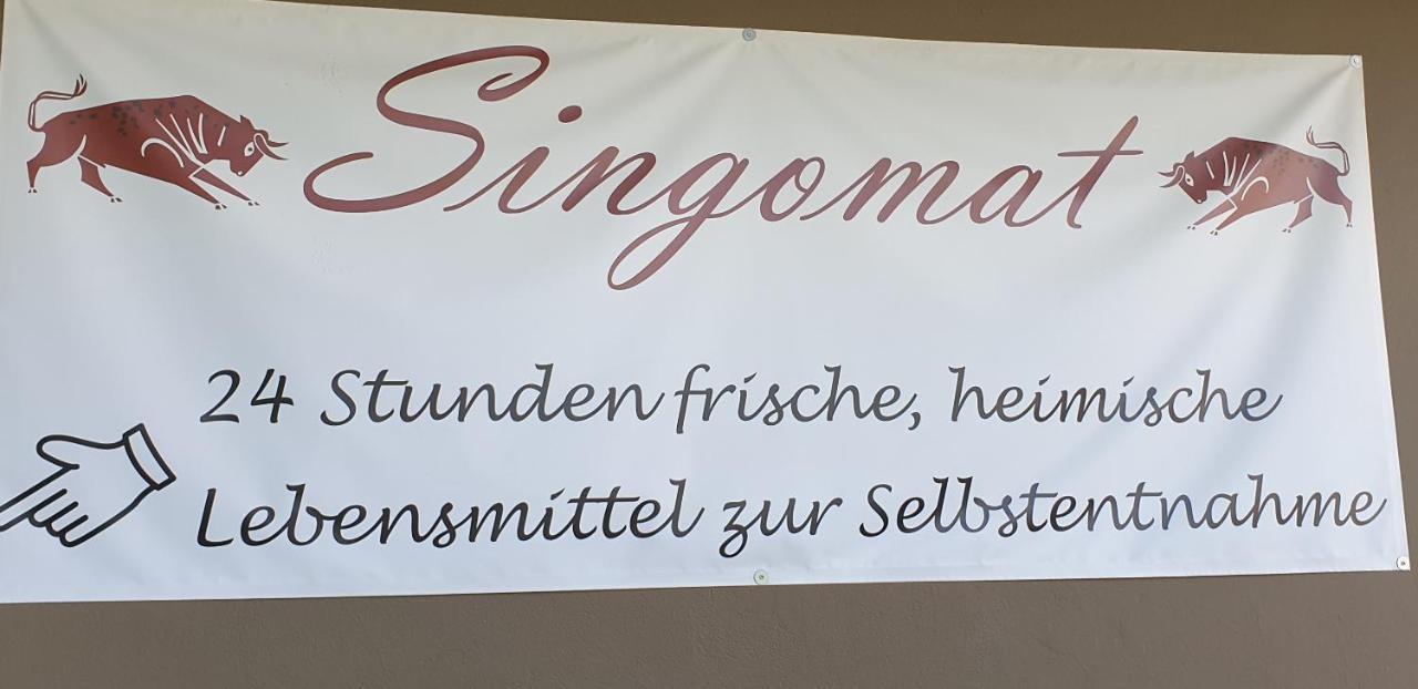 Ferienwohnung Singer Vols Buitenkant foto